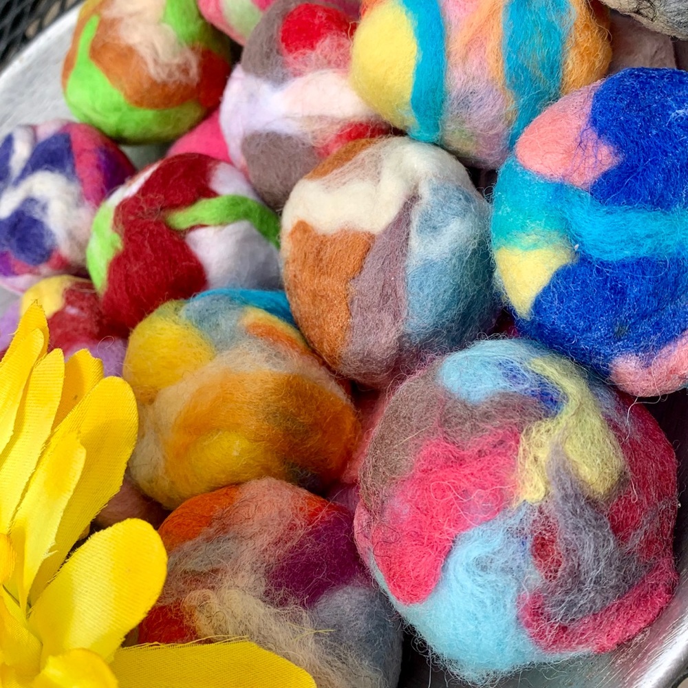 🌻 Decorative handmade felted soap 🧼 5 for $10